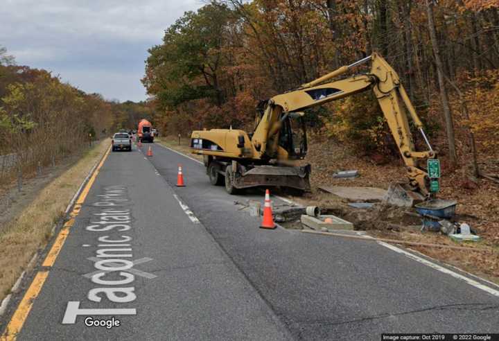 Roadwork on the Taconic Parkway.