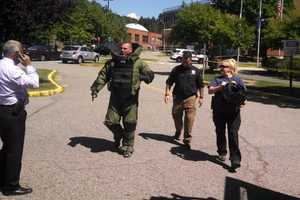 Rockland County Sheriff's Bomb Disposal Unit Responds To County Courthouse