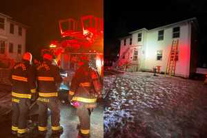 2 Elderly People, 1 Officer Hospitalized After 3-Alarm Rockport Blaze