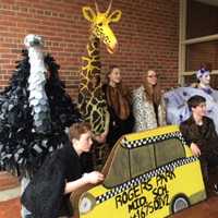 <p>Members of the Rogers Park Middle School&#x27;s Odyssey of the Mind team in the costumes they wore during the World Finals in Iowa.</p>