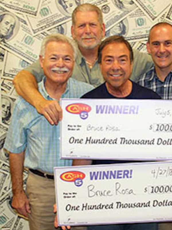 Stamford Man Hits $100,000 Cash5 Lottery For Second Time