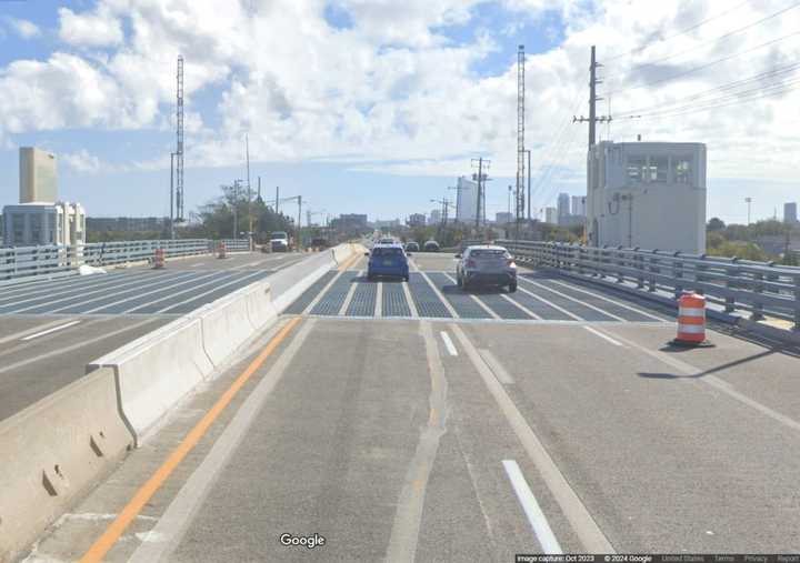 The Absecon Boulevard Bridge on Route 30 in Atlantic City, NJ.