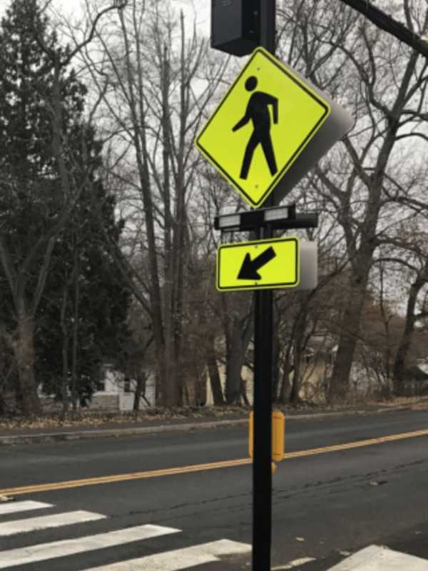 Taking Steps For Safety: Stamford Installs Flashing Beacons At Crosswalks