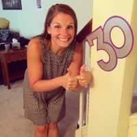 <p>Mallory Garvin ran 30 miles for her 30th birthday.</p>