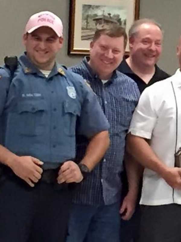 Norwood Honors Retiring Officer 