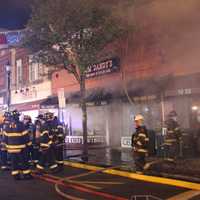 <p>Overnight fire at Jim Dandy&#x27;s in Rutherford.</p>