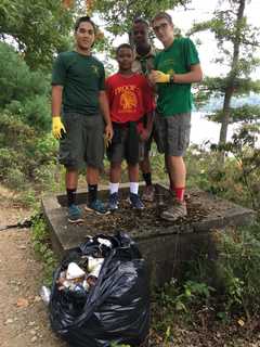 Suffern Boy Scouts Pitch In, Help Clean Up Harriman State Park