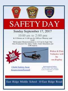 Ridgefield Holds Annual Safety Day This Weekend