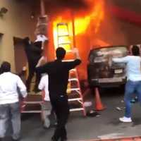 Children Jump From Fire Escape In Fast-Moving Edgewater Blaze
