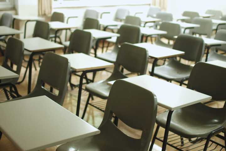 School desks.&nbsp;