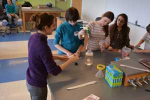 Student-Scientists Experiment At Westchester Community College