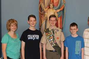 Yorktown Resident Earns Eagle Scout Rank