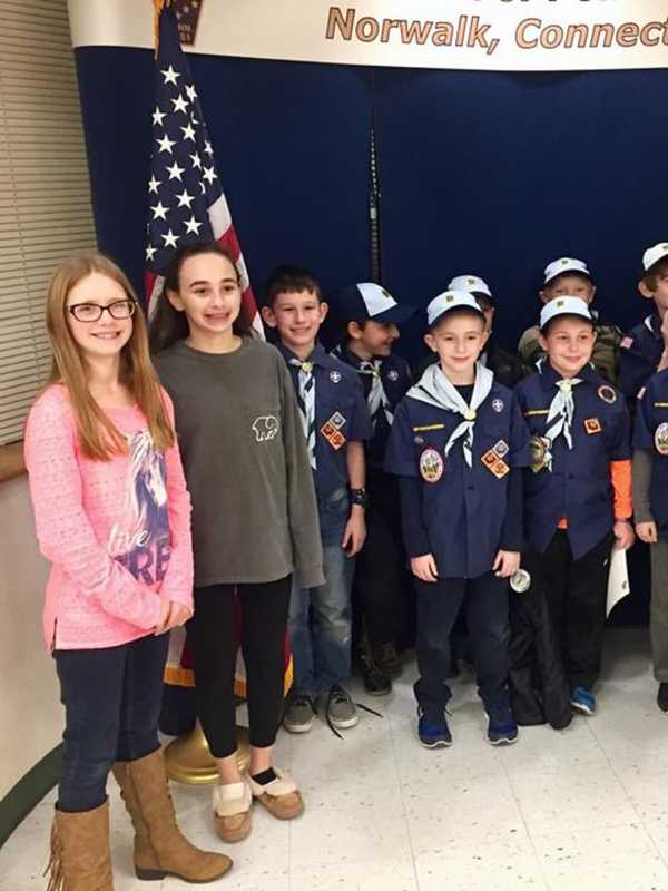 Norwalk Cub Scout Pack 97 visits police headquarters