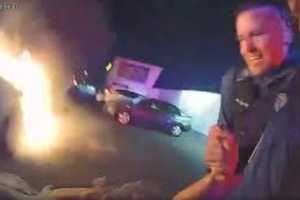 HEROES: Trio Of NJ Officers Rescue Trapped Driver From Burning Car