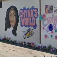 <p>A mural in honor of Chyna Forney is painted on the side of a building on Essex Street in Albany, not far from where the 18-year-old was fatally shot in May 2021.</p>