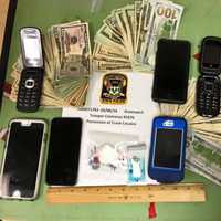 <p>Connecticut State Police troopers seized 12.1 grams of crack cocaine, $2,240 in U.S. currency, and eight cellphones from the men&#x27;s car.</p>