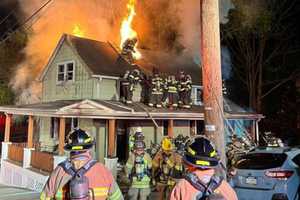 Firefighters Respond To Early Morning Blaze In Sellersville