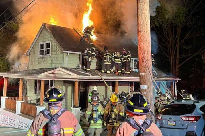 Firefighters Respond To Early Morning Blaze In Sellersville