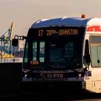 Officer's Patrol Car Rear-Ends SEPTA BUS: PA State Police In Media