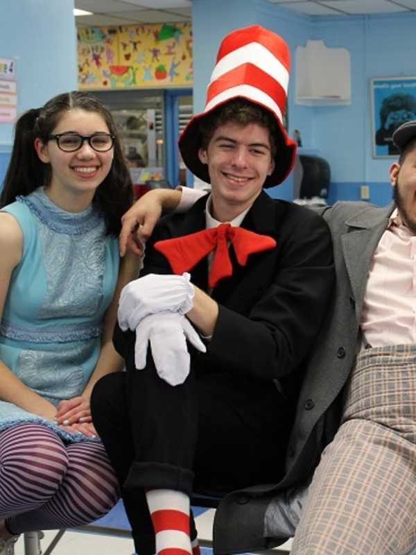 Cat In The Hat Visits Tarrytown Schools