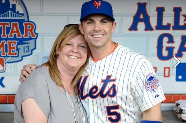 Shannon Dalton Forde with David Wright.