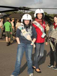 Girl Scouts Learn Science, Math And More In Visit To Sikorsky In Stratford