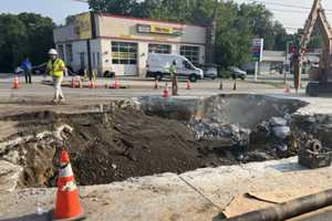 Large Sinkhole Reroutes Traffic On Route 202 In Montco: Authorities