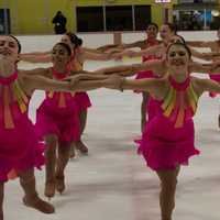 <p>The Shadows from the Southern Connecticut Skating Club perform at Terry Conners Rink.</p>