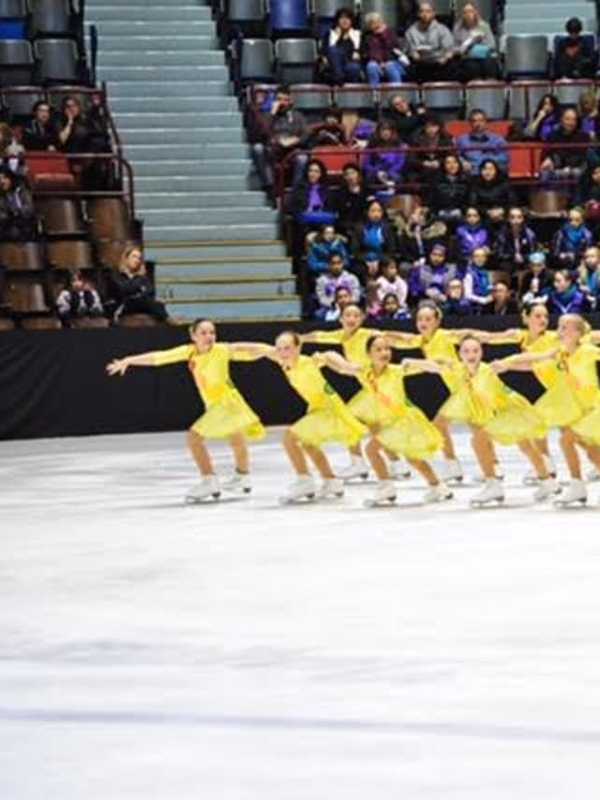 Stamford Girls Help Synchronized Skating Teams Sweep Eastern Sectionals