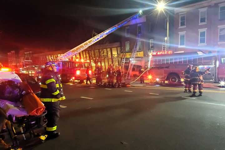 Philadelphia Fire Sends Five To Hospital, Officials Say