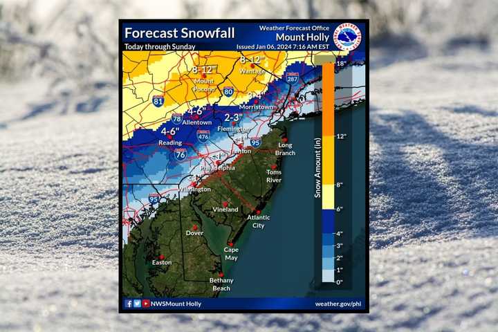 Here's When, How Much Snow Is Expected In Lehigh Valley