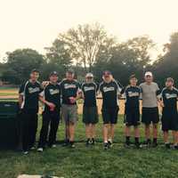 <p>Fathers and sons play together on the Cresskill Maulers.</p>