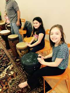 Kids Drum For Self Expression At Paramus Gathering