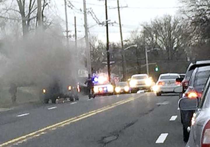 Southbound Forest Avenue was backed up.