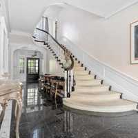 <p>The main staircase at Villa Balsamo.</p>