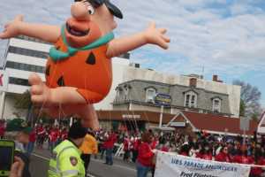 Stamford Celebrates Season With Balloon Inflation Party And Parade