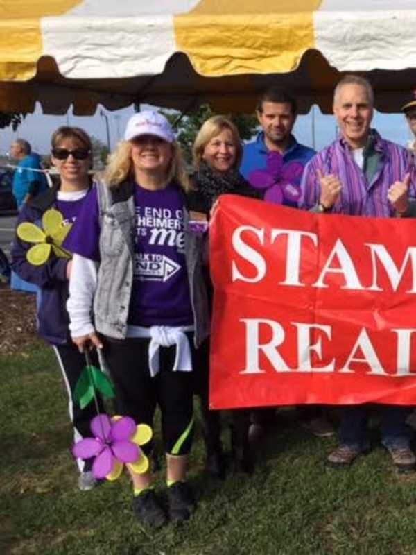 Stamford Board Of Realtors Tops $11K In Walk For Alzheimer's