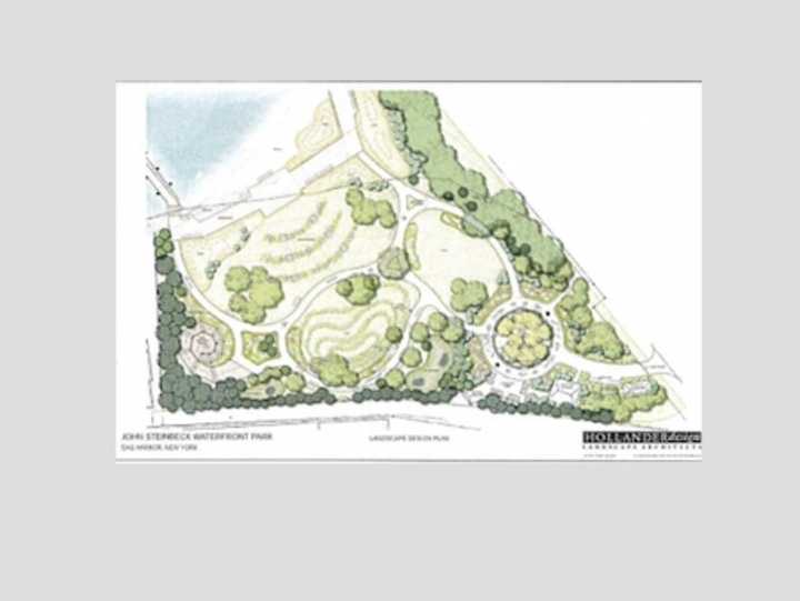 Work will soon begin on a waterfront park in Sag Harbor named for a famous author and resident.