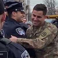 <p>Little Ferry Police Officer/National Guardsman Steve Linde</p>