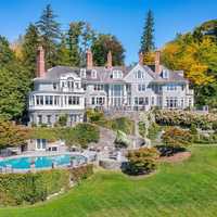 <p>The 9,339-square-foot home at 7 Prospect Hill Rd., Stockbridge.</p>