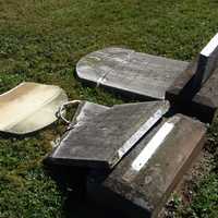 <p>50 or so headstones, some more than 100 years old, were toppled in a Wyckoff cemetery.</p>