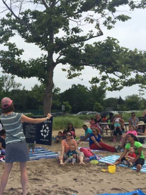 Darien Library Telling 'Stories By The Sea' At Weed Beach