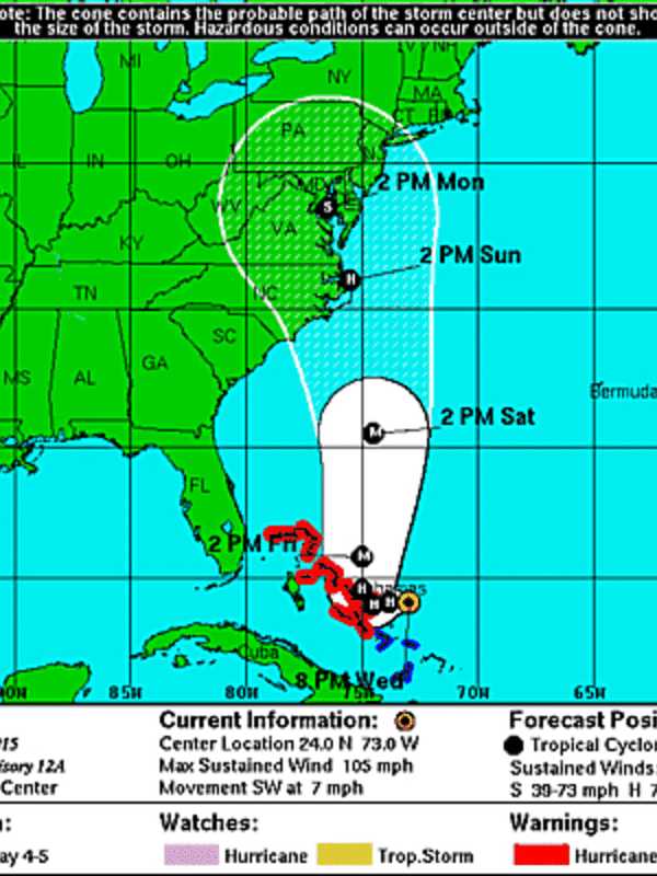 Hurricane Joaquin Strengthens As It Treks Toward Northeast