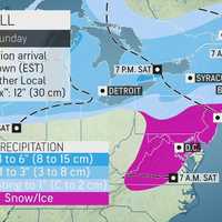 Slippery Stretch: Mix Of Snow, Sleet, Freezing Rain Will Make Travel Dangerous At Times