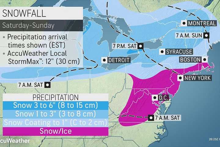 Slippery Stretch: Mix Of Snow, Sleet, Freezing Rain Will Make Travel Dangerous At Times