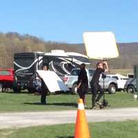 <p>Crews from HGTV&#x27;s &quot;Flea Market Flip&quot; set up for interviews with antiques hunters on opening day of the Stormville Flea Market in East Fishkill.</p>