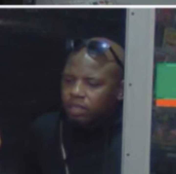 Stratford Police are attempting to locate this suspect in an armed robbery of a gas station.