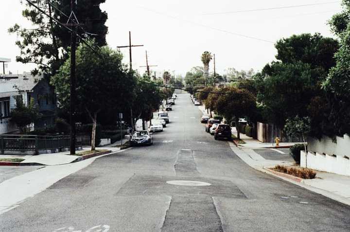 A suburban street