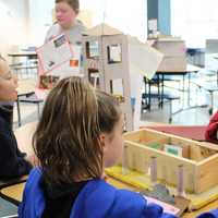 <p>A prior science fair at Pierre Van Cortlandt Middle School in Croton-on-Hudson.</p>