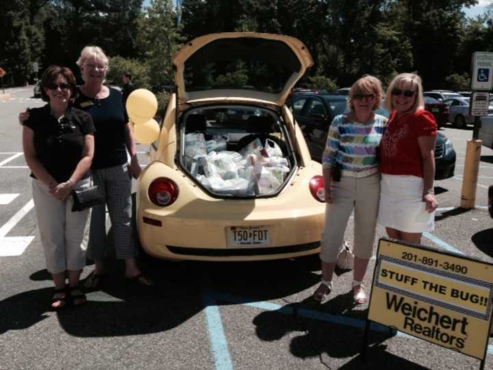 Weichert holds its annual Stuff the Bug in Wyckoff to raise food for local food banks.